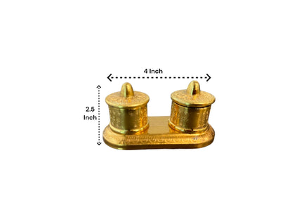 Brass Haldi Kumkum Holder