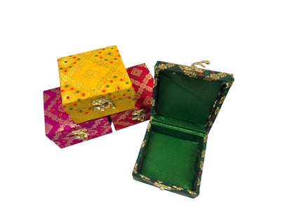 Gift Boxes - Set of 5 - Perfect To Pack Small Gifts Like Diya, Jewelry, Prasad