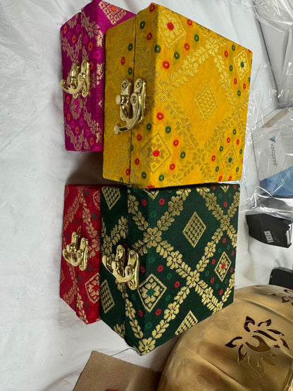 Gift Box - Perfect To Pack Small Gifts Like Diya, Jewelry, Prasad