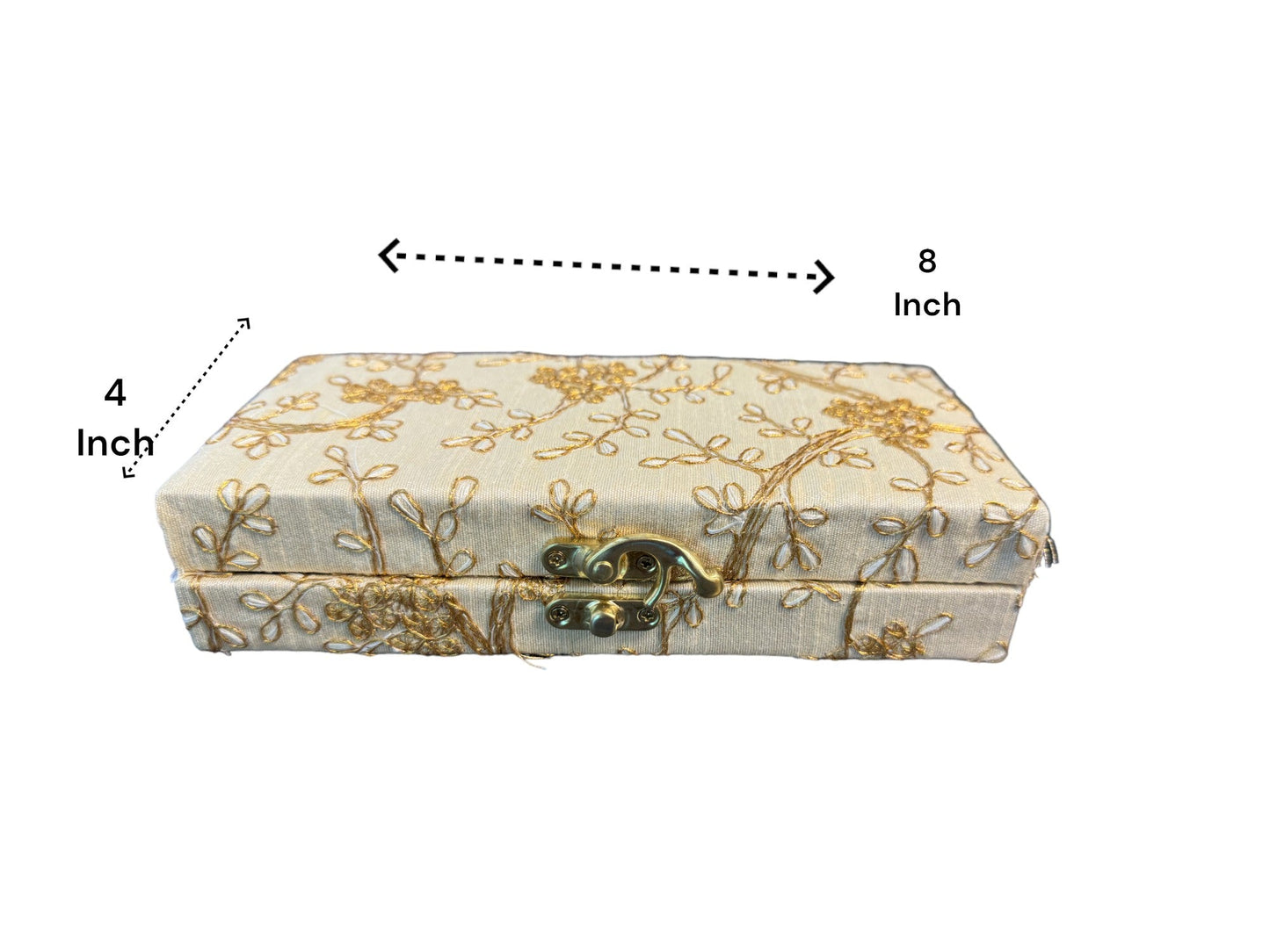 Gift Box with Embroidery, Set of 2