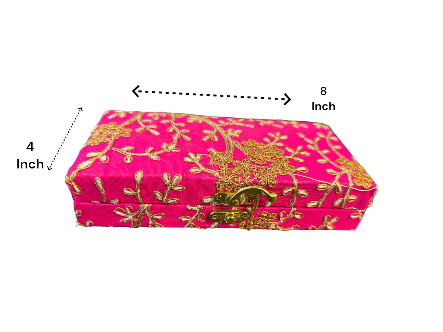 Gift Box with Embroidery, Set of 2