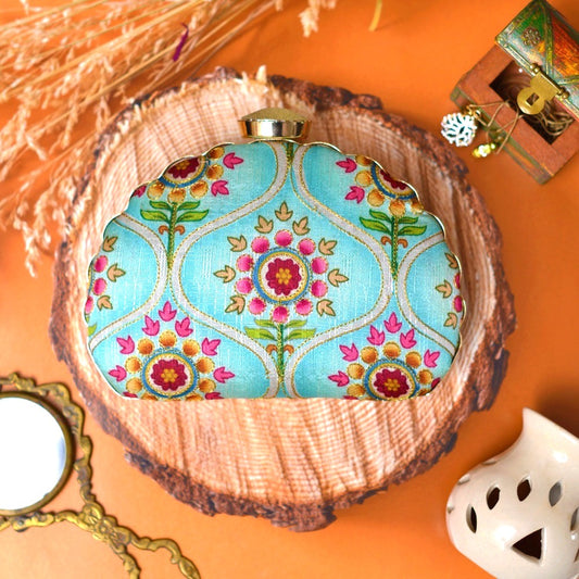 Stylish Clutch with Unique Shape