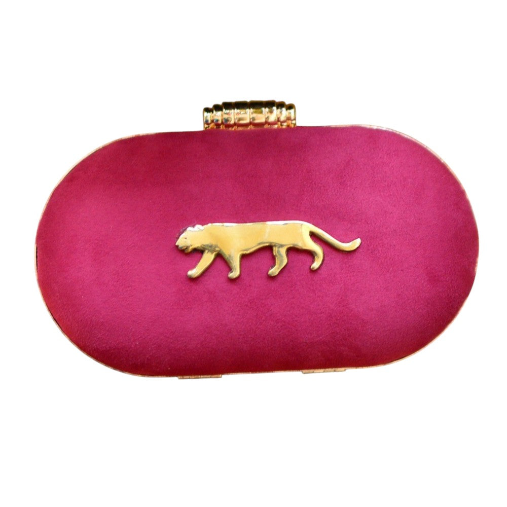 Exclusive Clutch with Jaguar Design