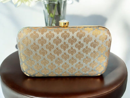 Banarsi Silk Clutch