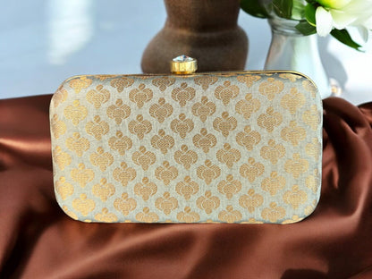 Banarsi Silk Clutch