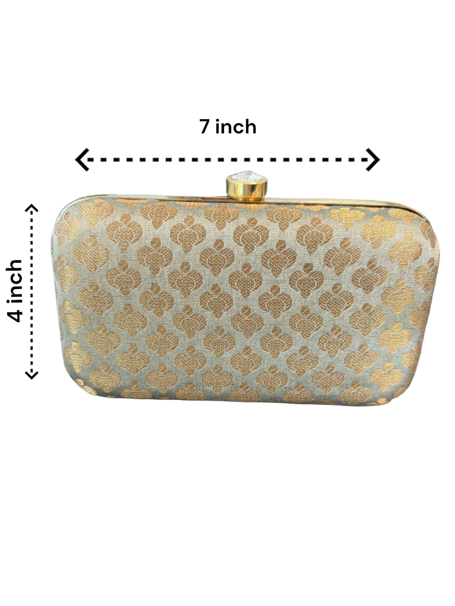 Banarsi Silk Clutch