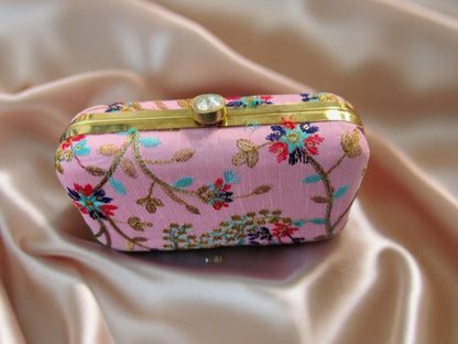 Embroidered Clutch