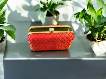 Banarsi Silk Clutch