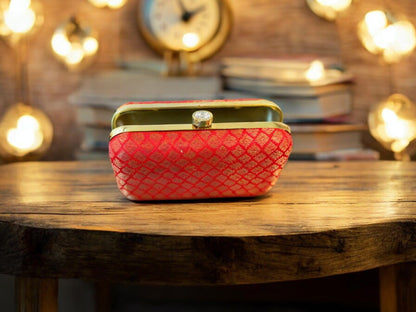 Banarsi Silk Clutch