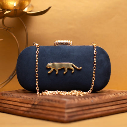 Exclusive Clutch with Jaguar Design