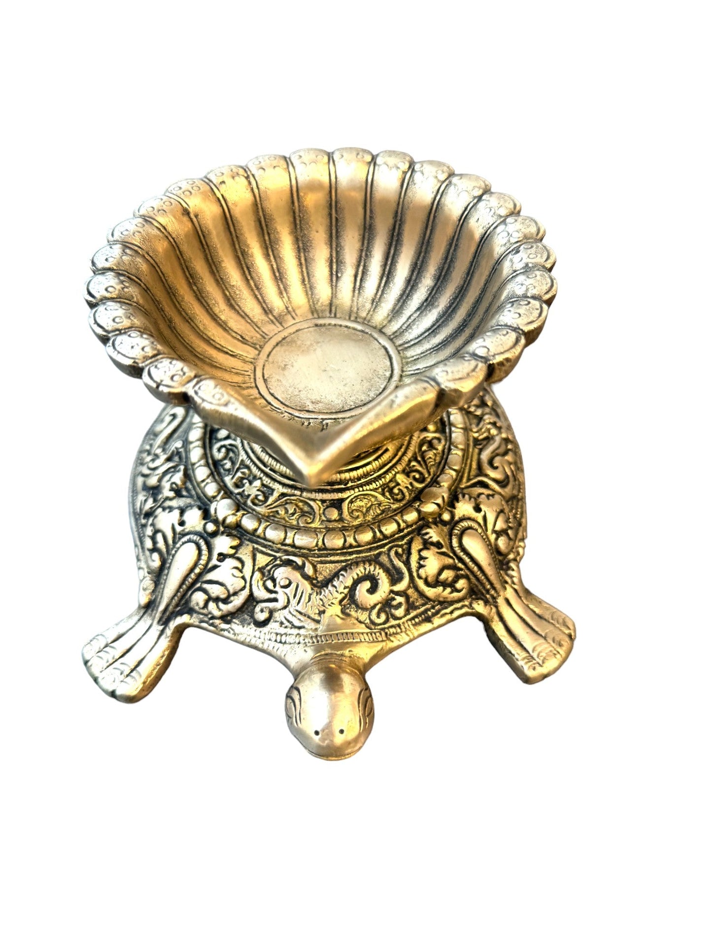 Designer Diya with Tortoise