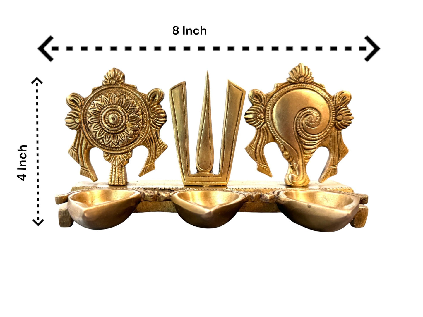 Shankh, Trishul & Chakra Diya