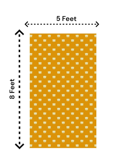 8x5 Feet Fabric Reusable Small Lotus Backdrop Banner for Wedding, Seemantham Ceremony,Housewarming, any Auspicious occasions (AS1159))