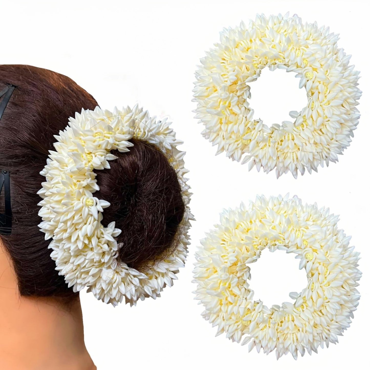 Scented Bun Gajra, Set of 5