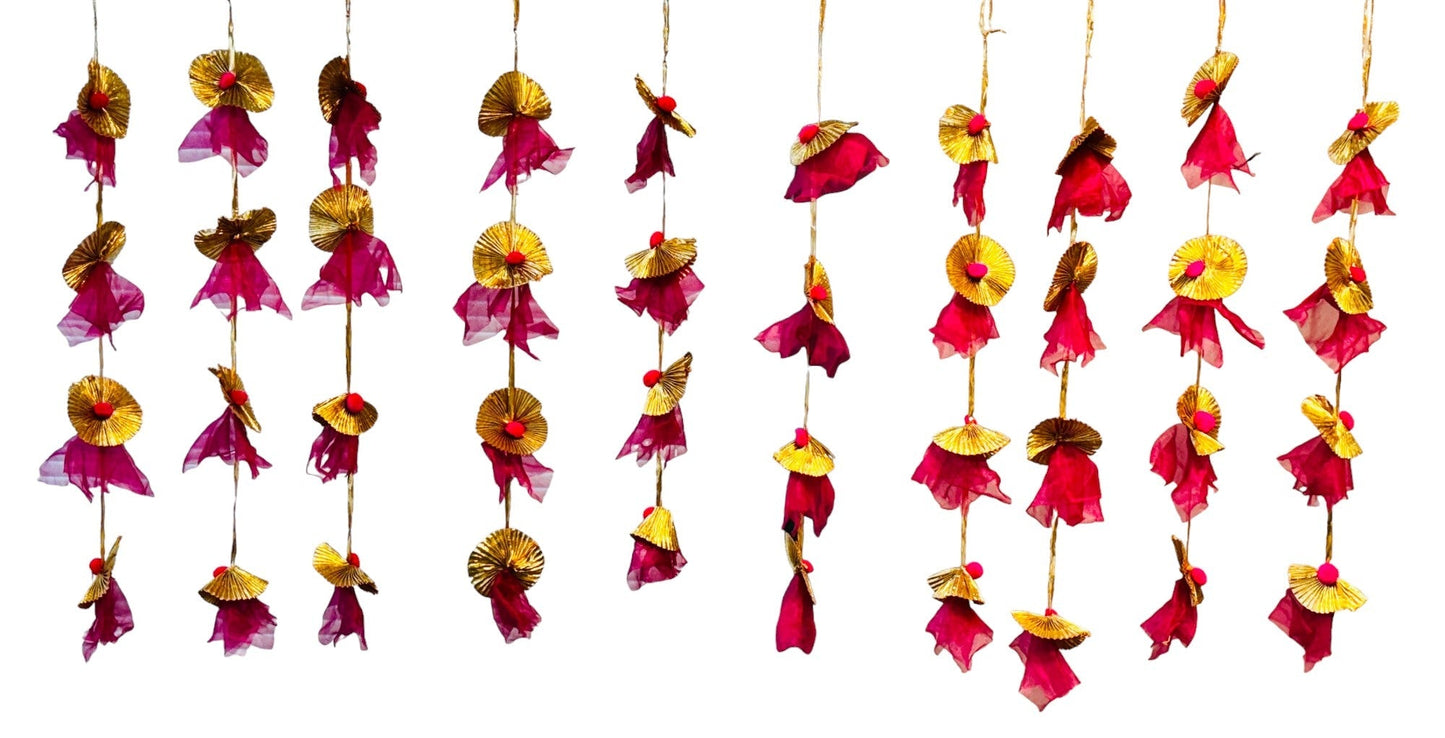 Net, Pom Pom & Gota Lari, Set of 10