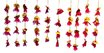 Net, Pom Pom & Gota Lari, Set of 10