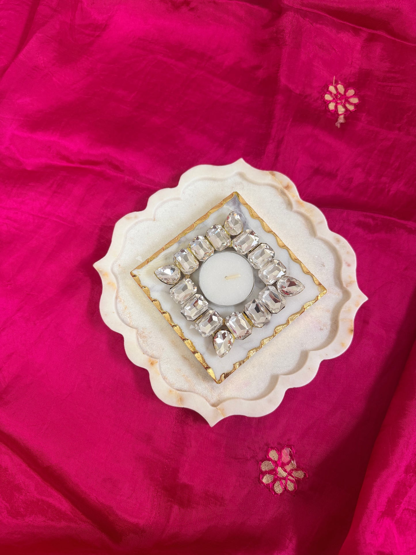 Marble Platter - 8 Inches -