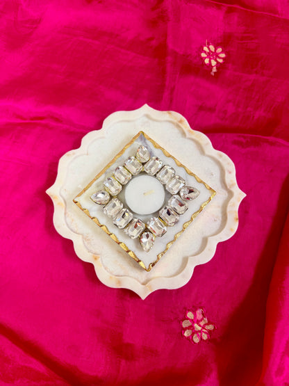 Marble Platter - 8 Inches -