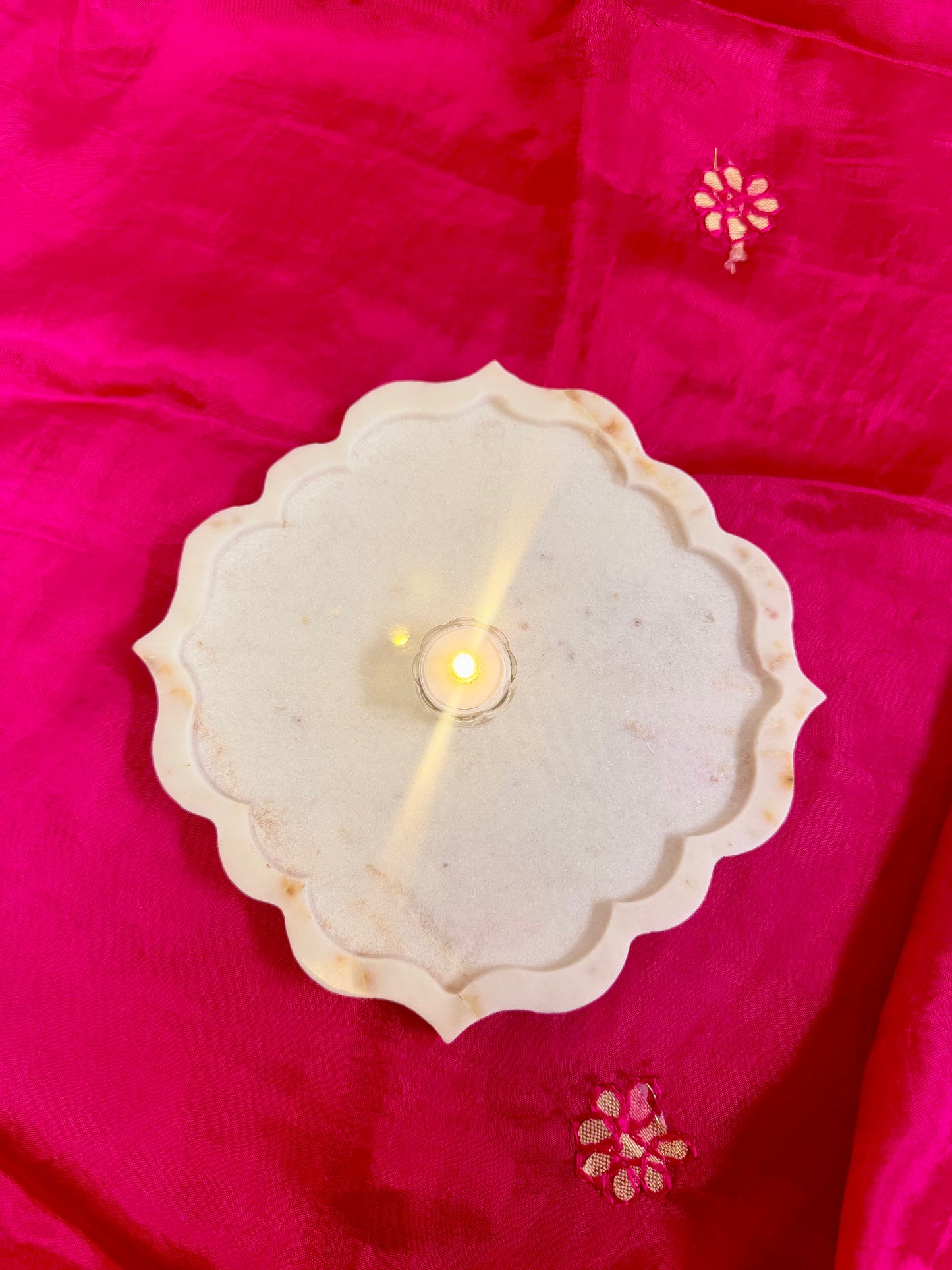 Marble Platter - 8 Inches -