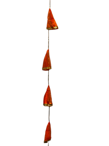 Net Fabric and Gota Lari, Set of 10