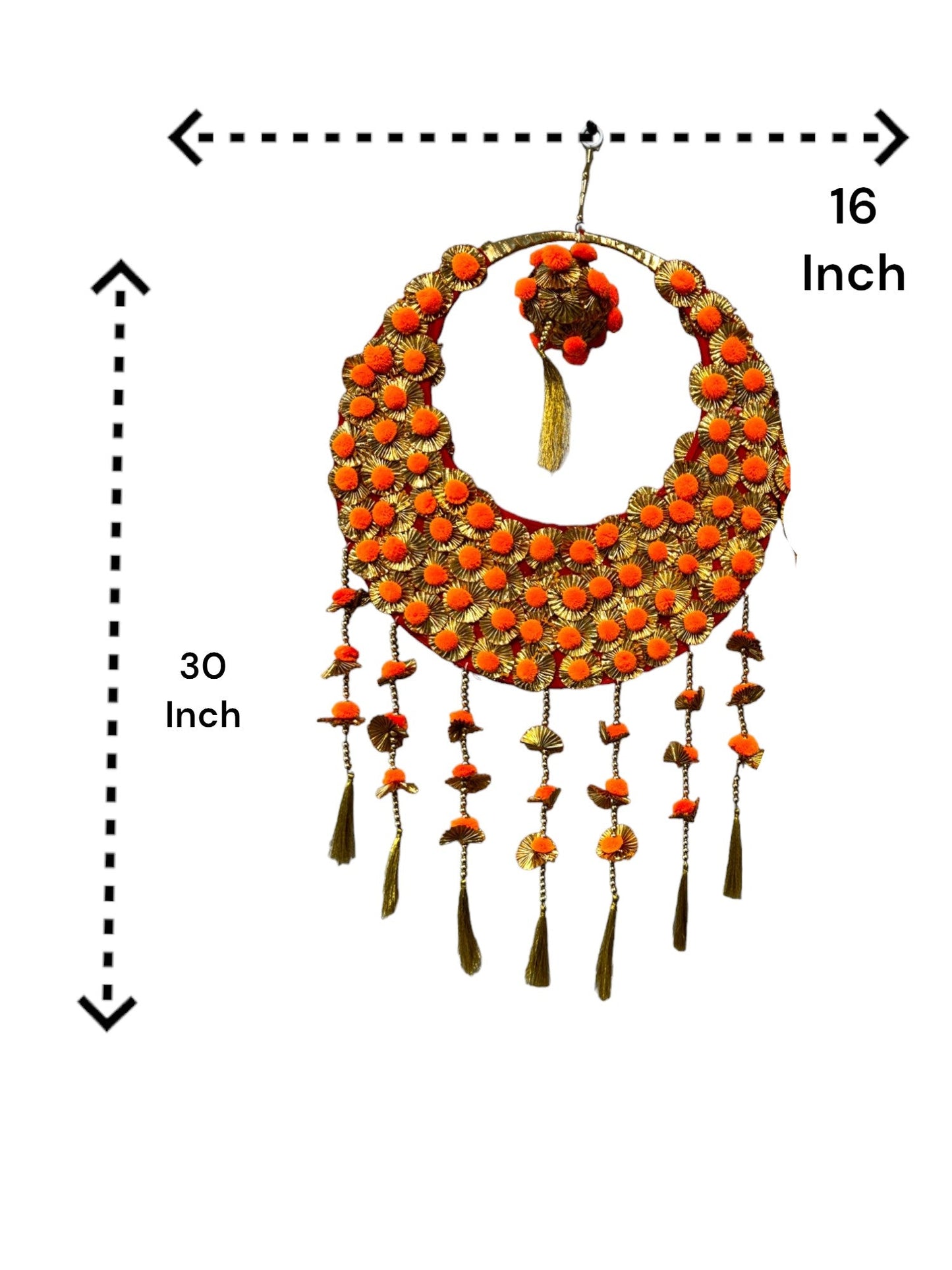 Moon & Tassel Hanging, Set of 2