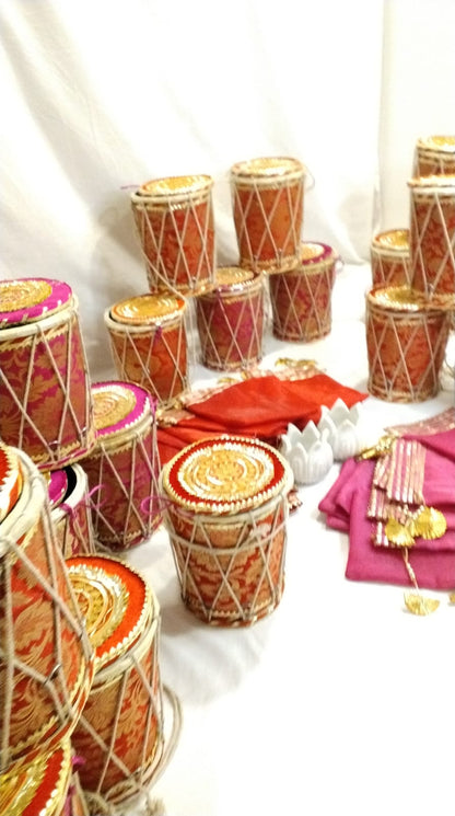 Brocade Dholak Giveaway Box - 1kg