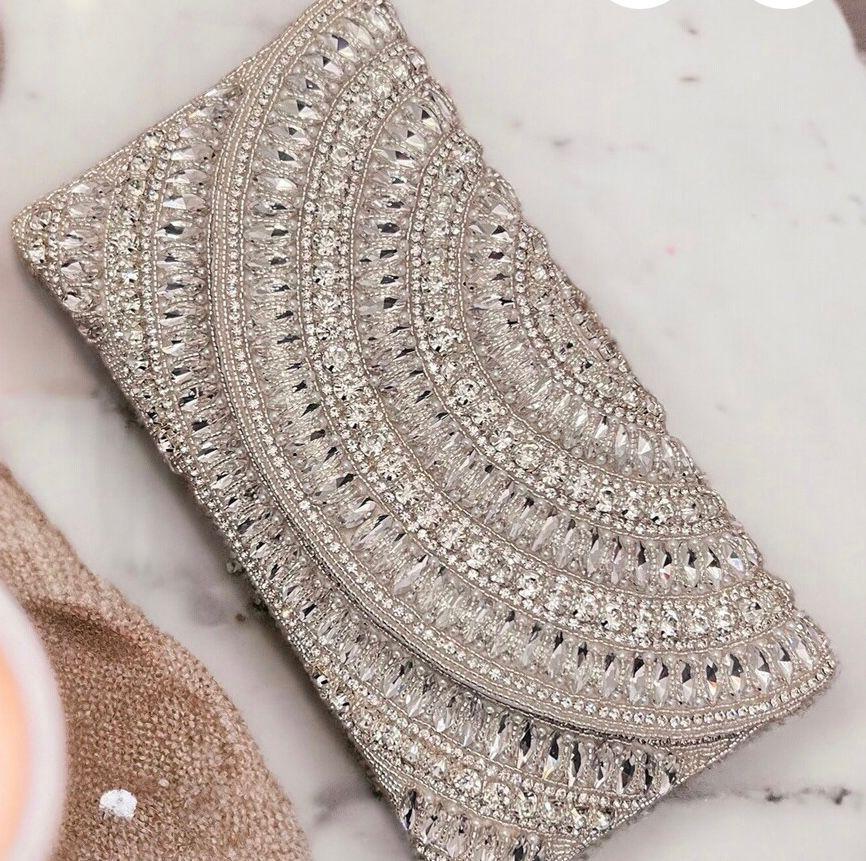 Crystal Designer Clutch