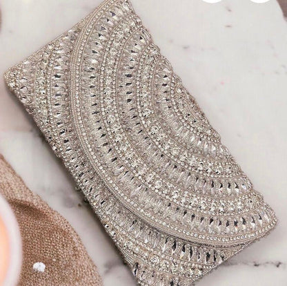Crystal Designer Clutch