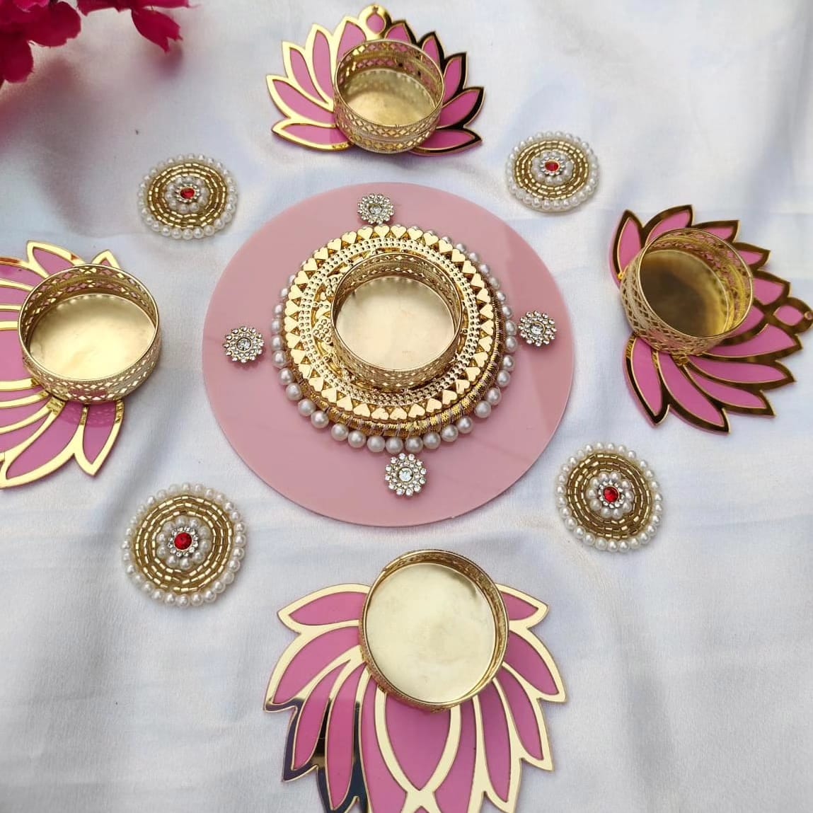 Acrylic Rangoli - Eco Friendly Decoration for Diwali