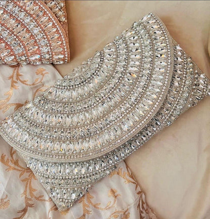Crystal Designer Clutch