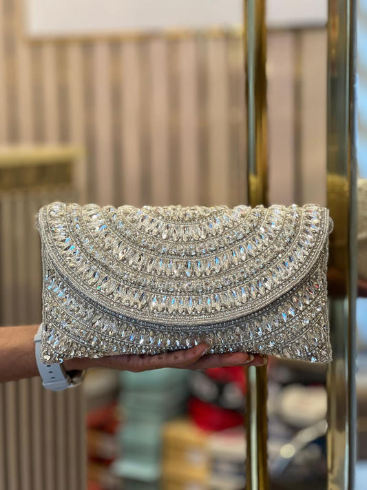 Crystal Designer Clutch