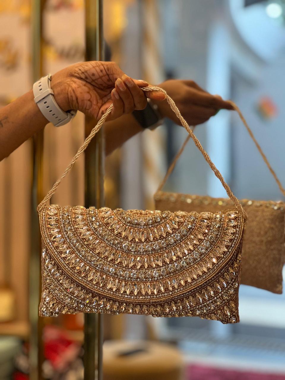 Crystal Designer Clutch