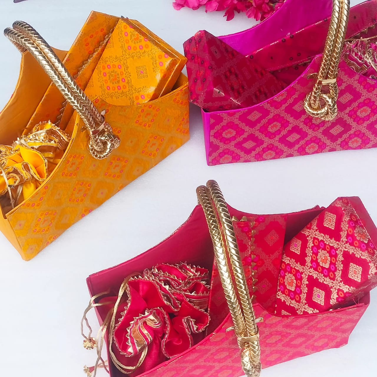 Foldable Gift Basket