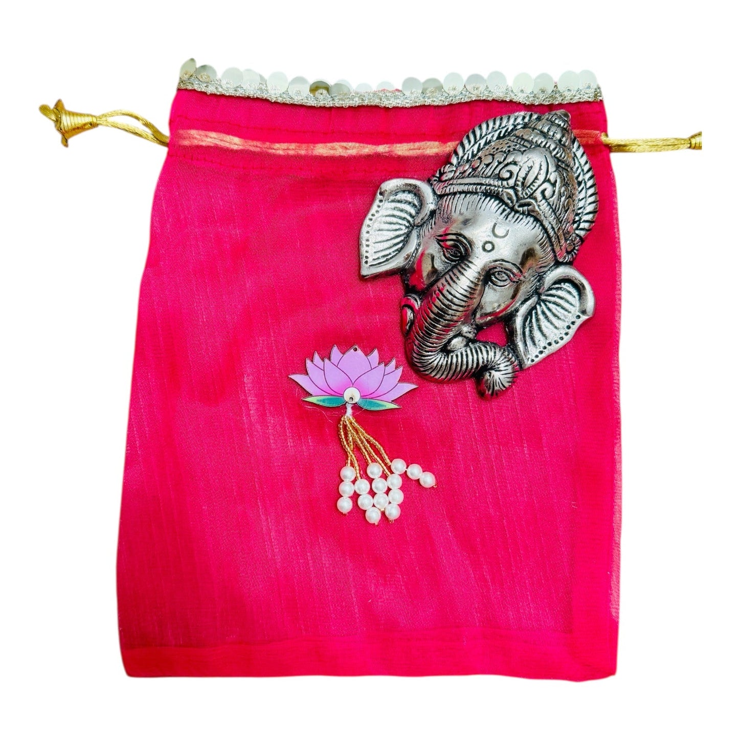 German Silver Wall Hanging Vinayak/ Ganesh ji - Affordable Favors for Diwali, Pooja, Housewarming