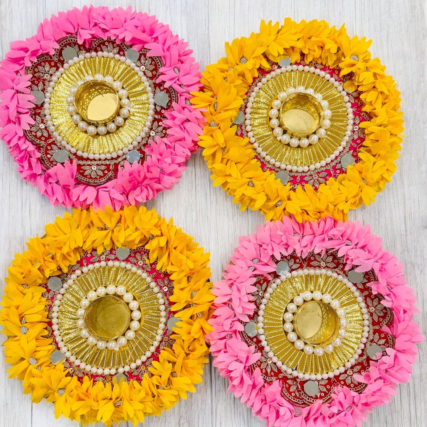 Rangoli Mat with Tissue Bag & Happy Diwali Cutout - Ready to Gift Diwali Gift