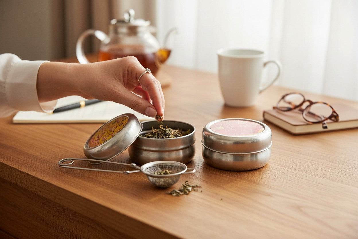 4 x 2 inches Stainless Steel Box with Design on Top