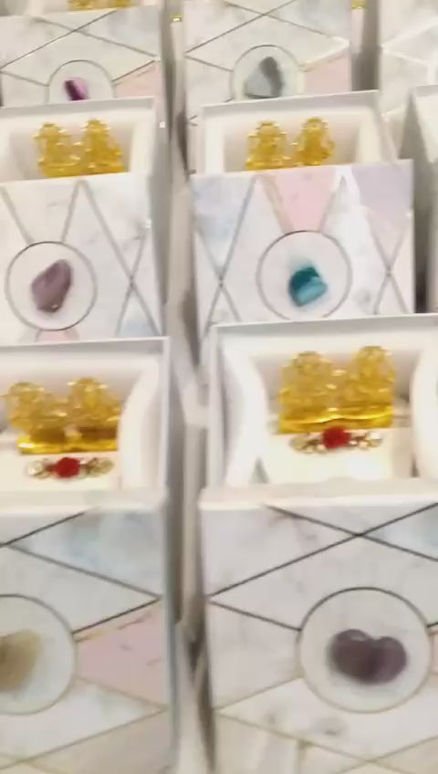 Marble T-Light Holder with Metal Laxmi Ganesh in Luxurious Gift Box